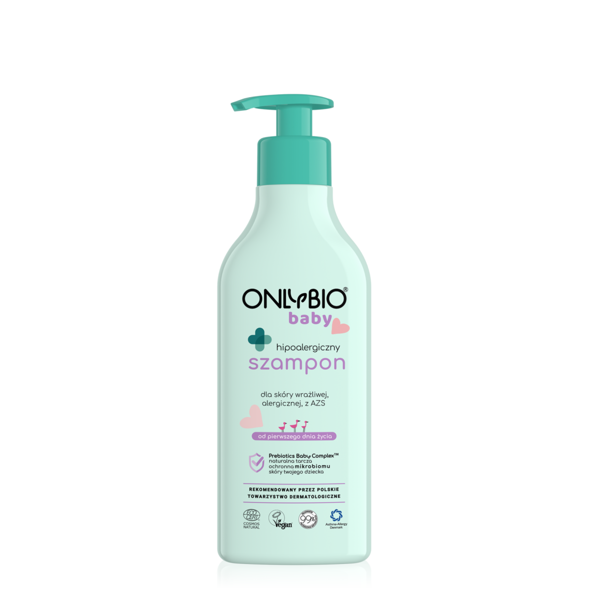 ONLYBIO Baby Hipoalergiczny szampon od pierwszego dnia życia 300 ml