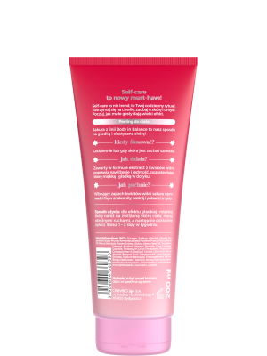 Body in Balance by ONLYBIO Peeling do ciała Sakura kwiat wiśni 200ml Redesign 2026