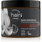 Hair of the day by ONLYBIO Maska emolientowa do włosów wysokoporowatych 400ml